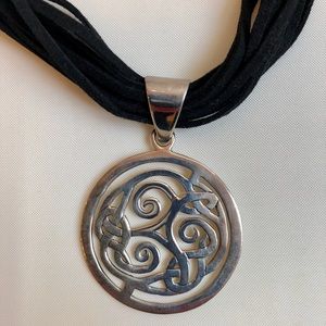 Silpada sterling silver Celtic inspired pendant